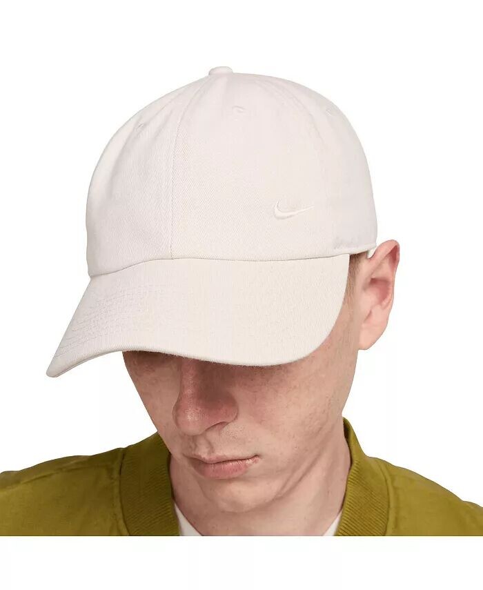 

Мужская и женская кепка Khaki Swoosh Club Performance Adjustable Nike