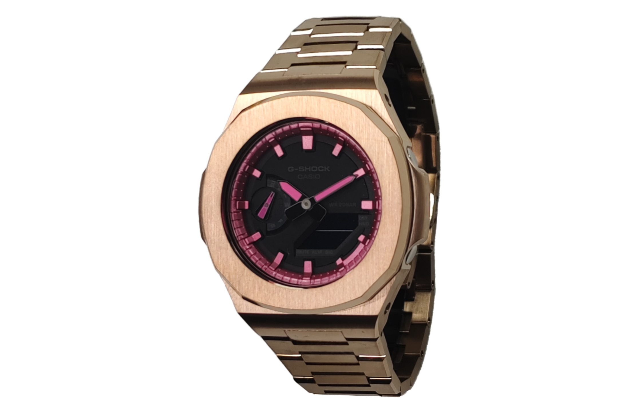 

CASIO Retrofit Series Electronic Movement Stainless Steel Strap Watch Men's Watches Black Dial