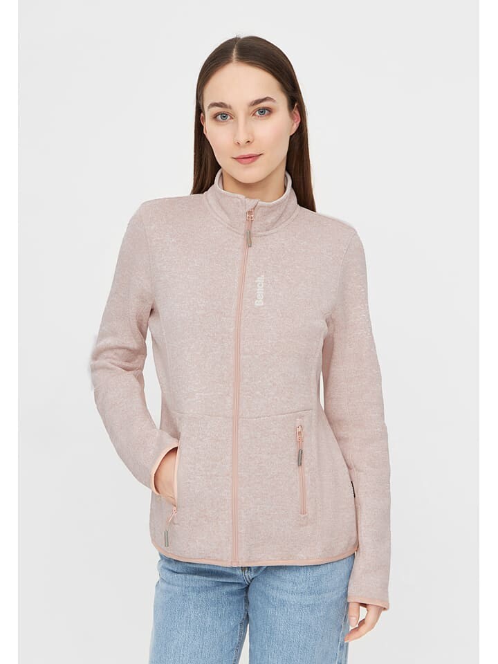 

Флисовая куртка Bench Fleecejacke Reykja, розовый