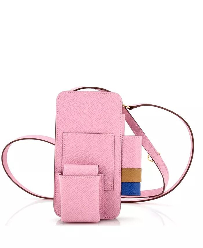

HERMÉSway Чехол для телефона Сумка через плечо Epsom Pre-Owned HERMÉS, розовый