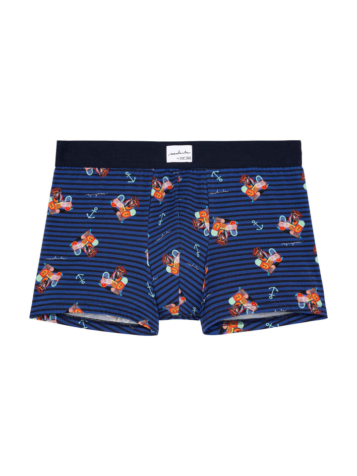 

Боксеры HOM Retro Marinero, цвет navy print