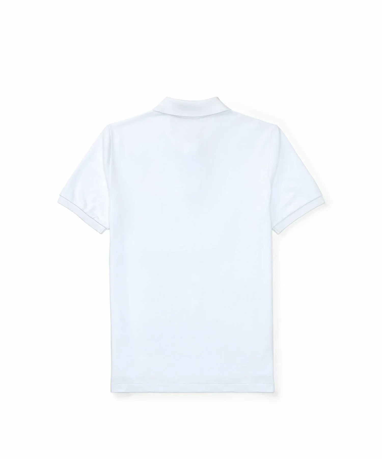 Хлопковая сетчатая рубашка-поло (Для мальчиков 8-20 лет) Polo Ralph Lauren, 100 White — фото 3