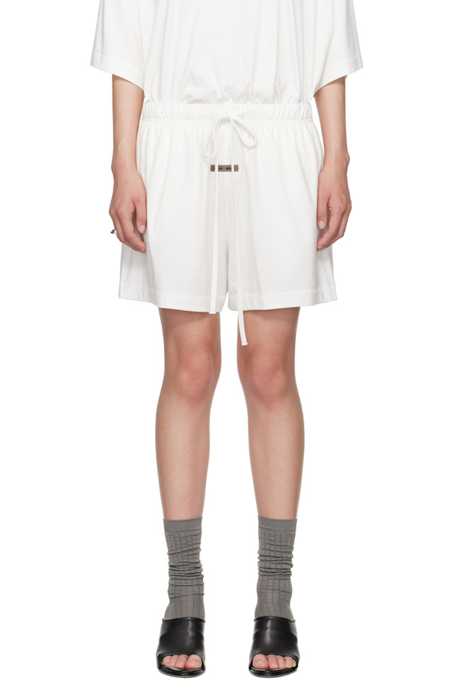 

Футбольные шорты Fear Of God Essentials, белый