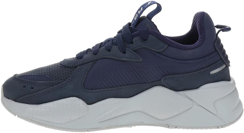 Мужские кроссовки PUMA Rs-X Midnite Haze на шнуровке повседневные - синие — фото 3