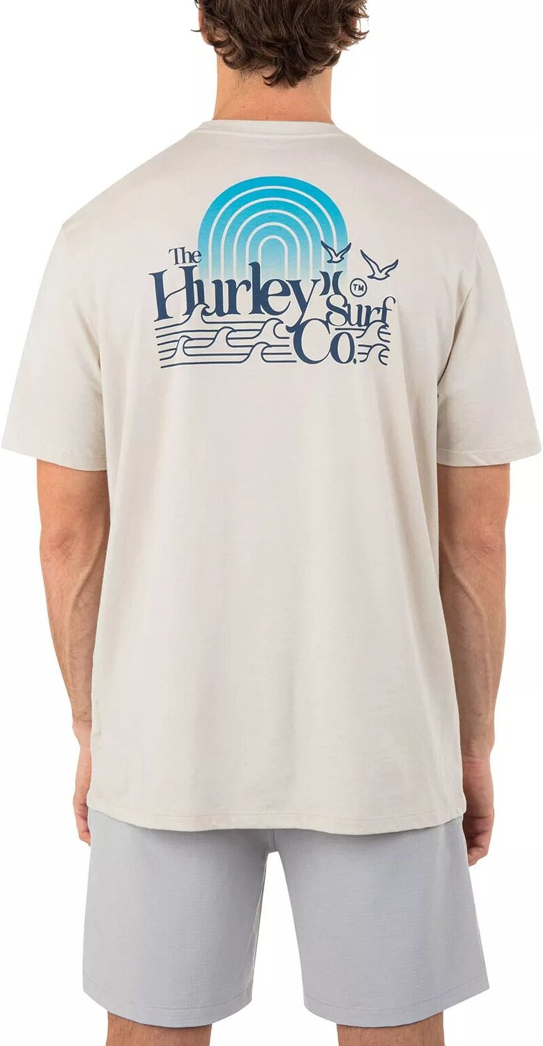 

Мужская повседневная футболка Hurley Windswell с короткими рукавами