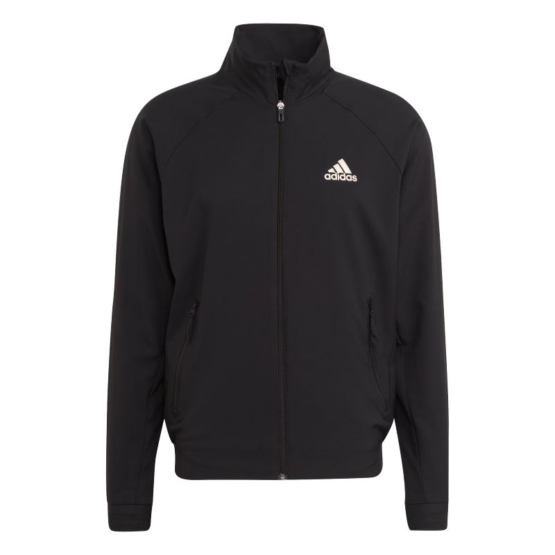 

Куртка мужская Black/Yellow White Adidas, черный/желтый белый