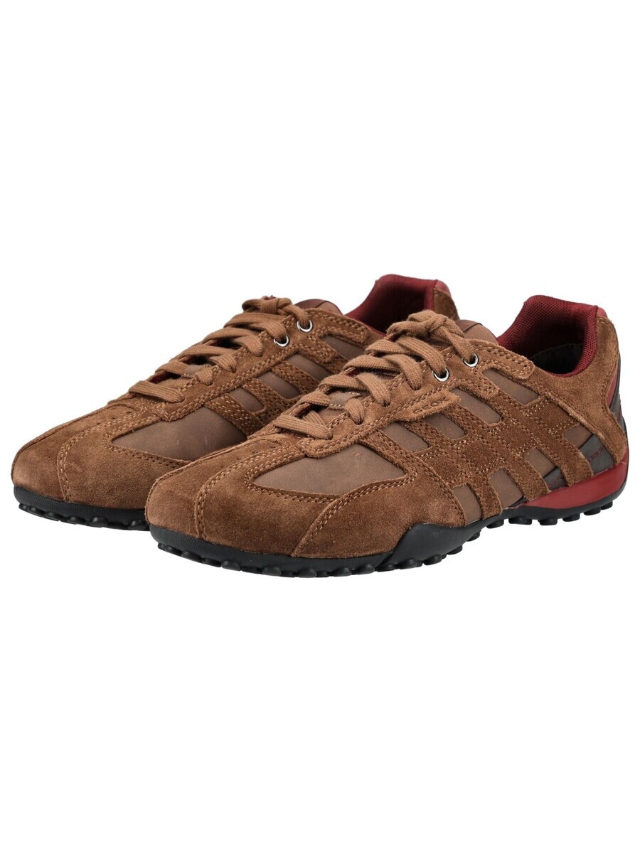 Кроссовки GEOX Sneakers U Snake A, коричневый — фото 4