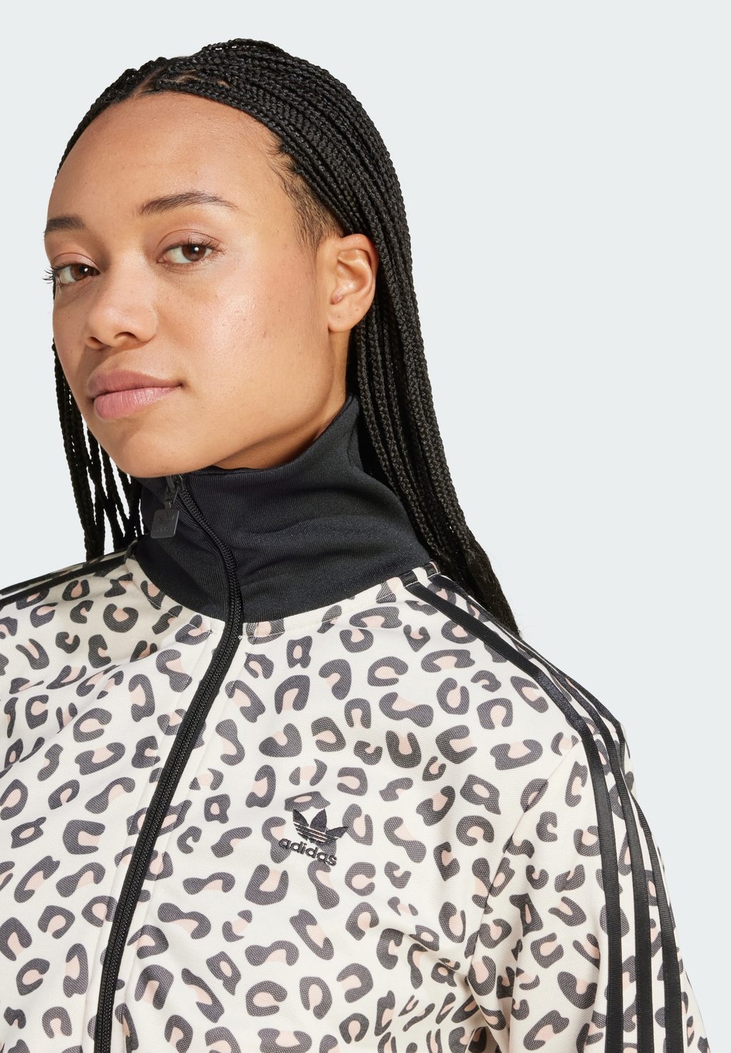 

Тренировочная куртка LEOPARD BB TT adidas Originals, коричневый