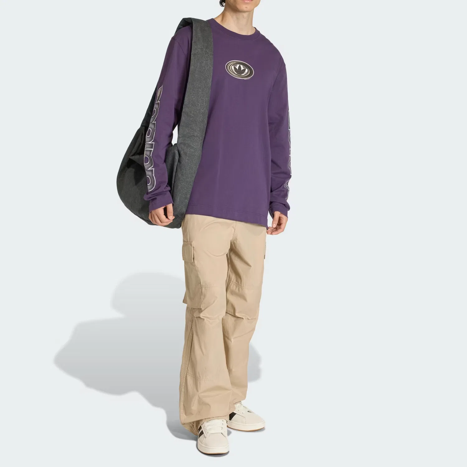 Карго брюки Adidas Originals Alternative Sport Stone Khaki — фото 4