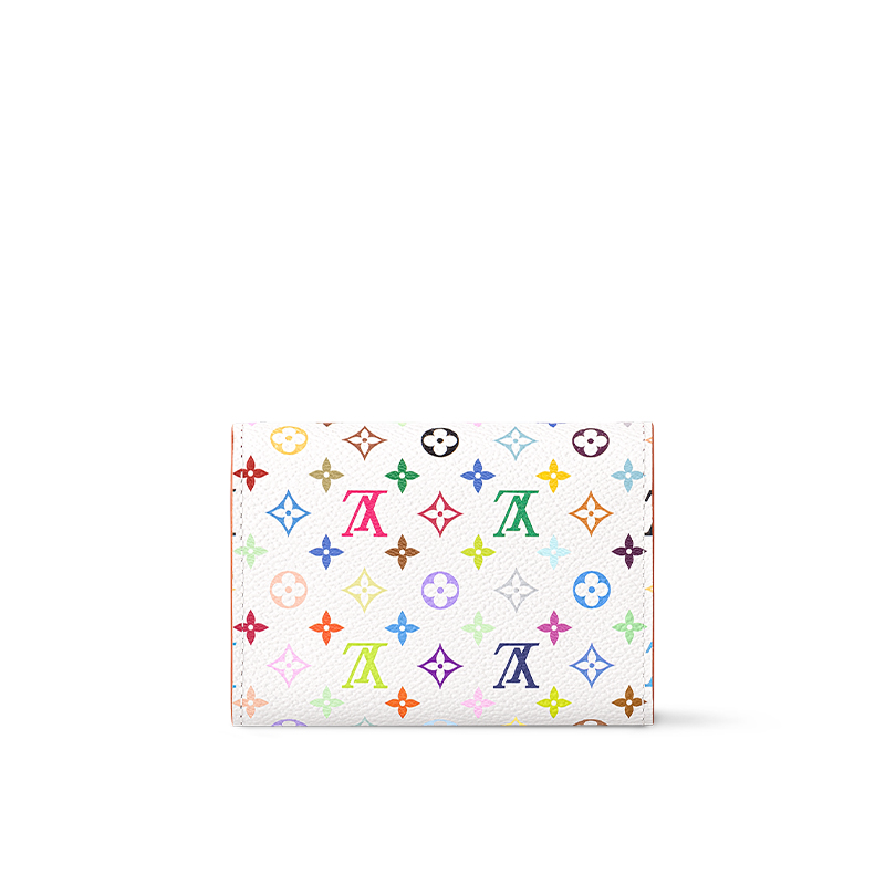 LOUIS VUITTON Кошелек Takashi Murakami Rosalie белый разноцветный — фото 3