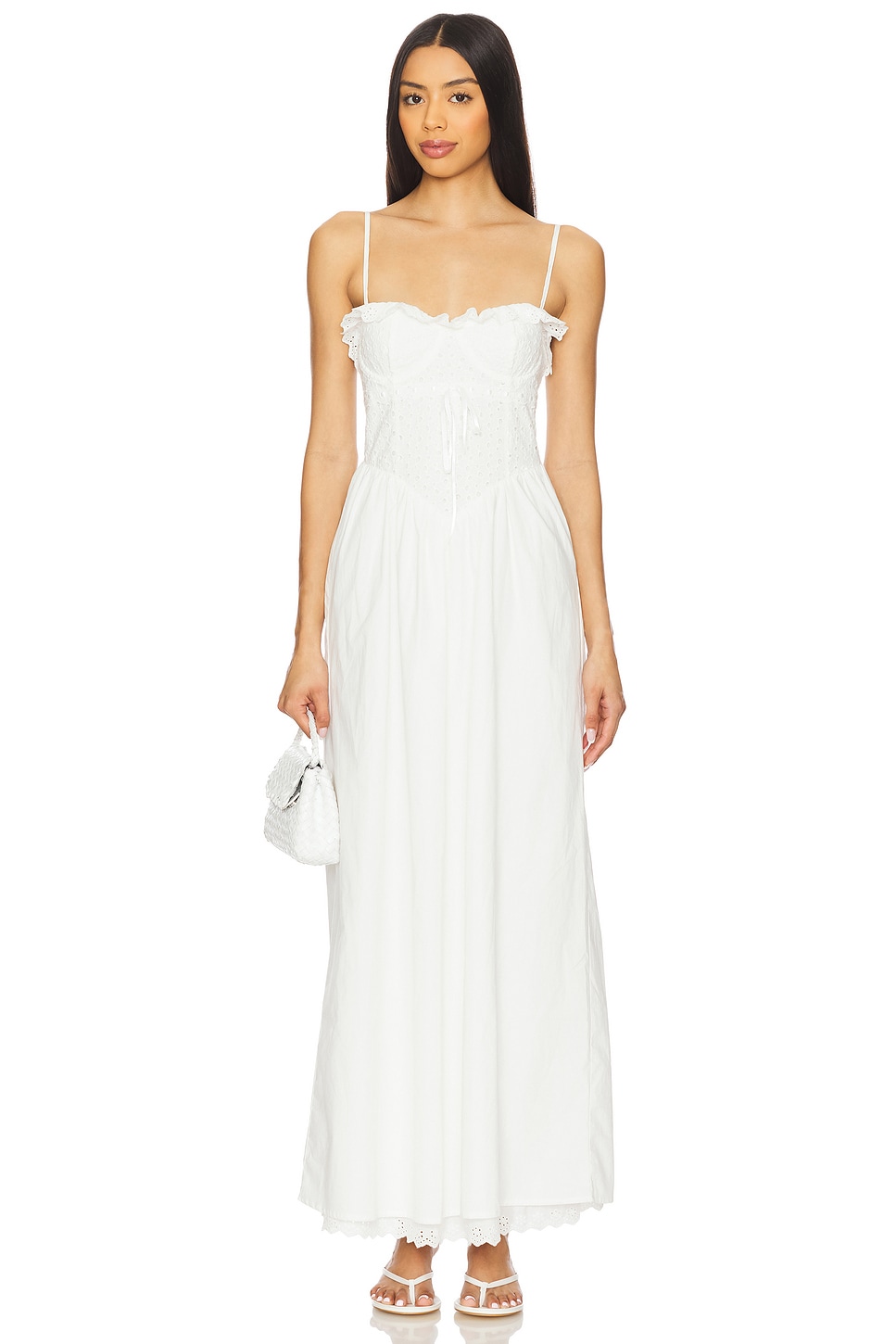 

Длинное платье Marleen More To Come, white