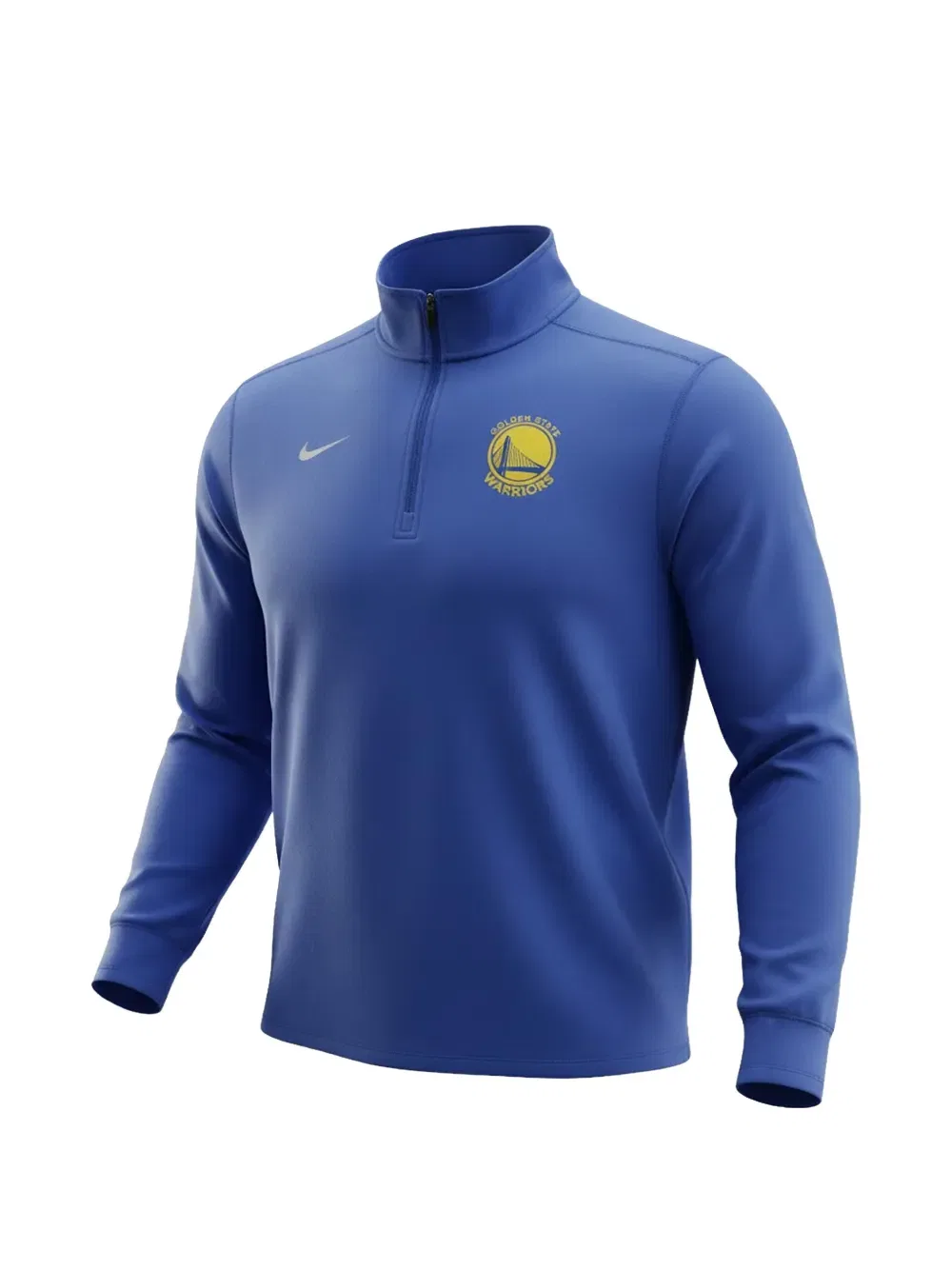 Футболка с длинным рукавом NBA Golden State Warriors Nike, синий