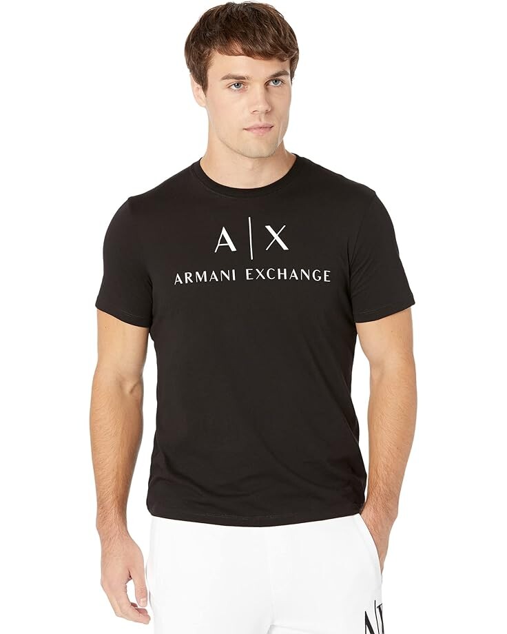 

Футболка Armani Exchange Logo Printed, черный