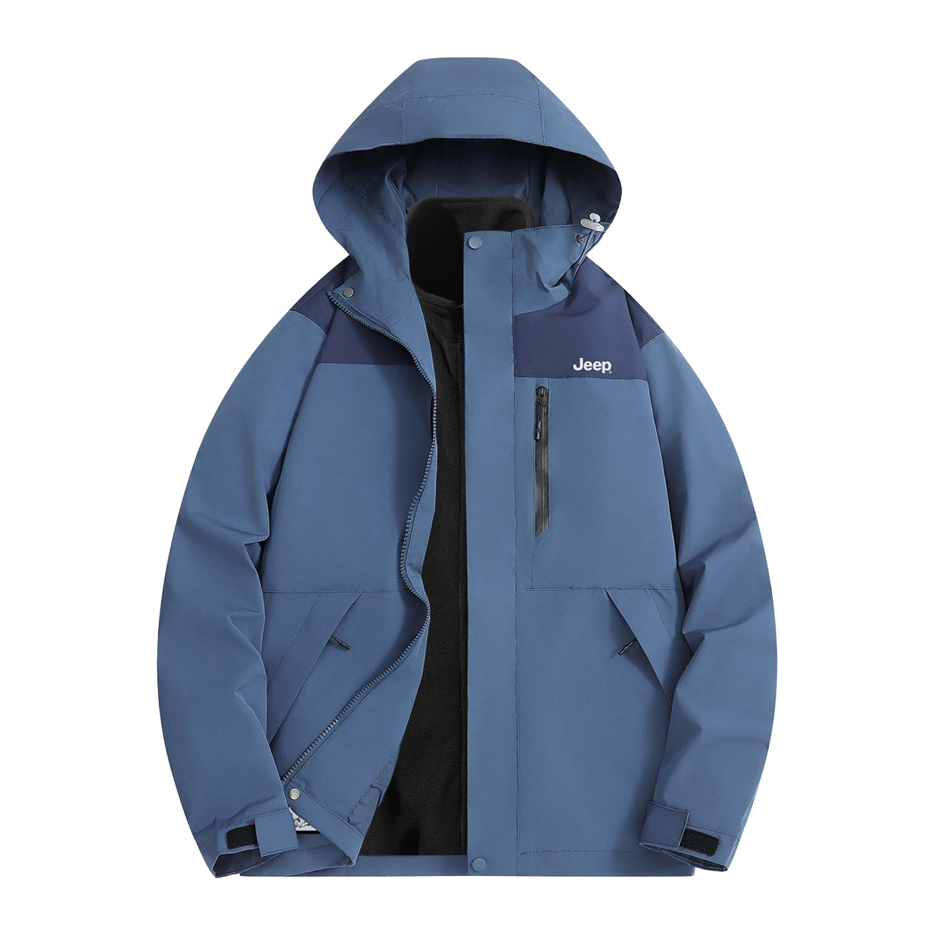 

Куртка Explorer 20 Unisex Jeep, темно-синий[detachable fleece liner]