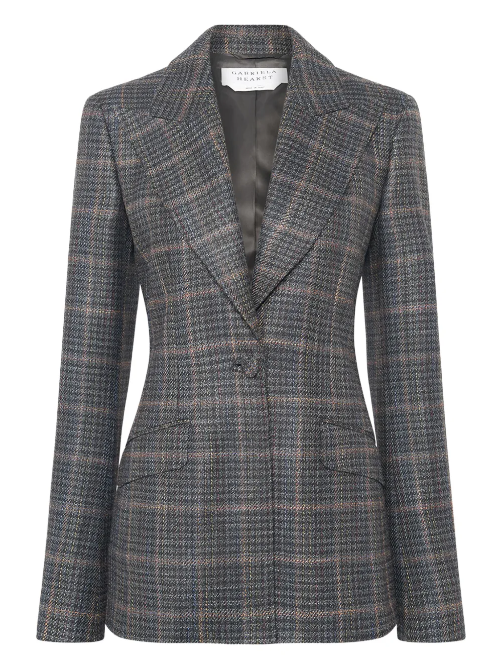 

Однобортный пиджак Leiva Gabriela Hearst, серый