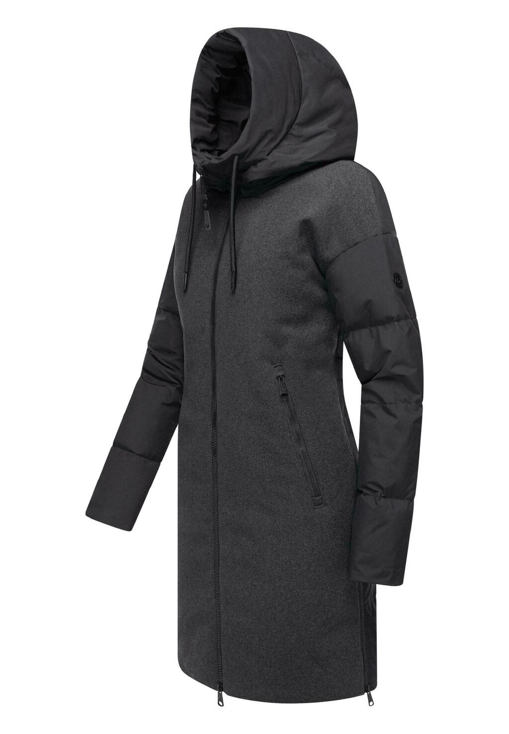 

Зимнее пальто JUMANA Ragwear, черный