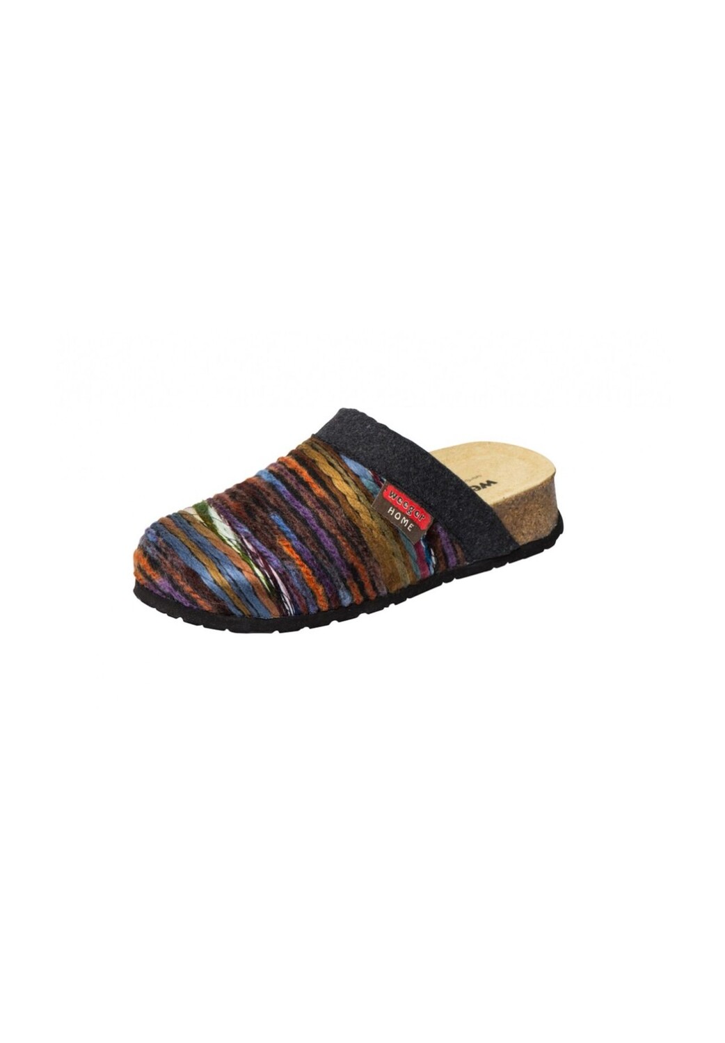 

Фетровые тапочки/подошва на танкетке Schuhmode Weeger, цвет Multicolor