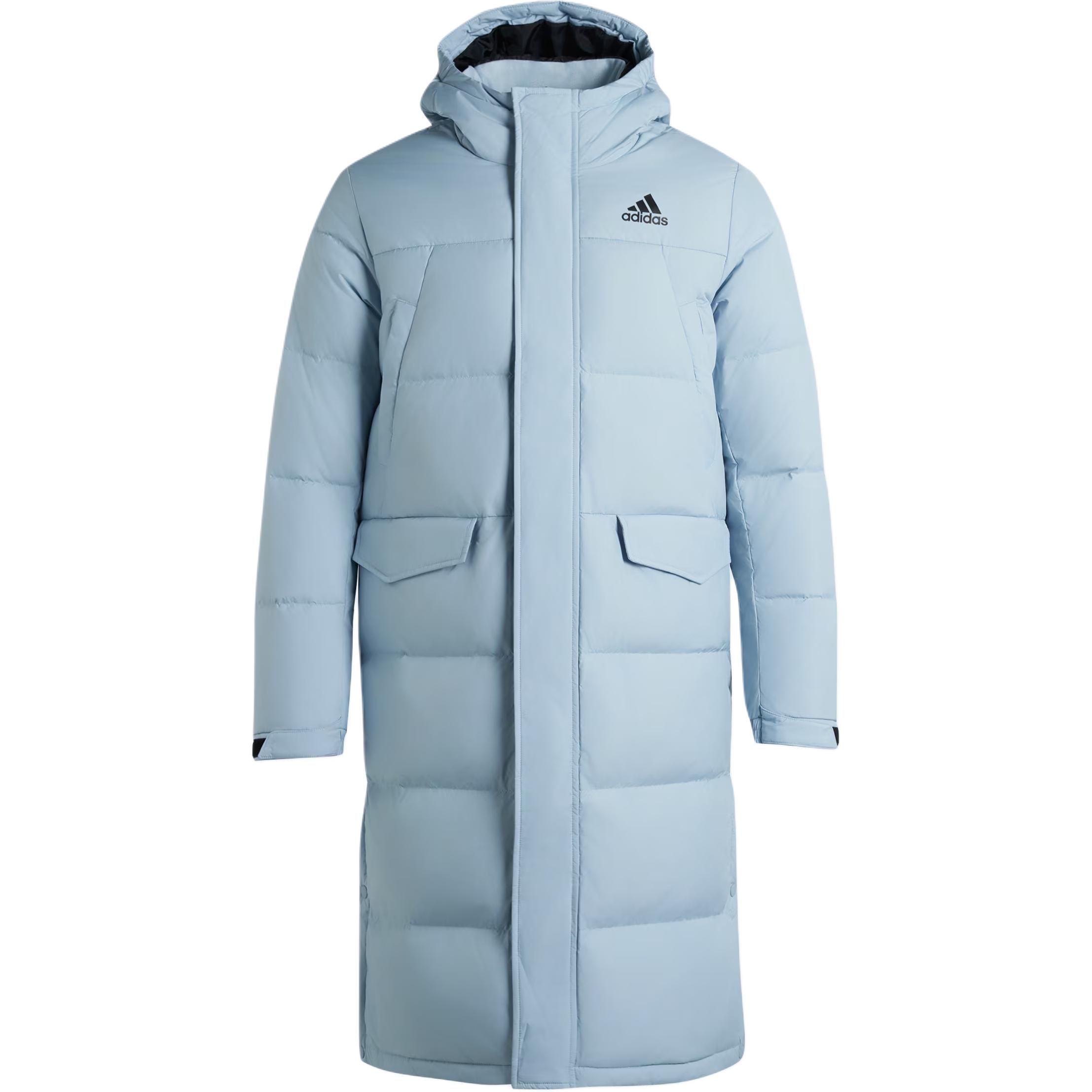 Длинная пуховая куртка Down Jacket Unisex Adidas, синий