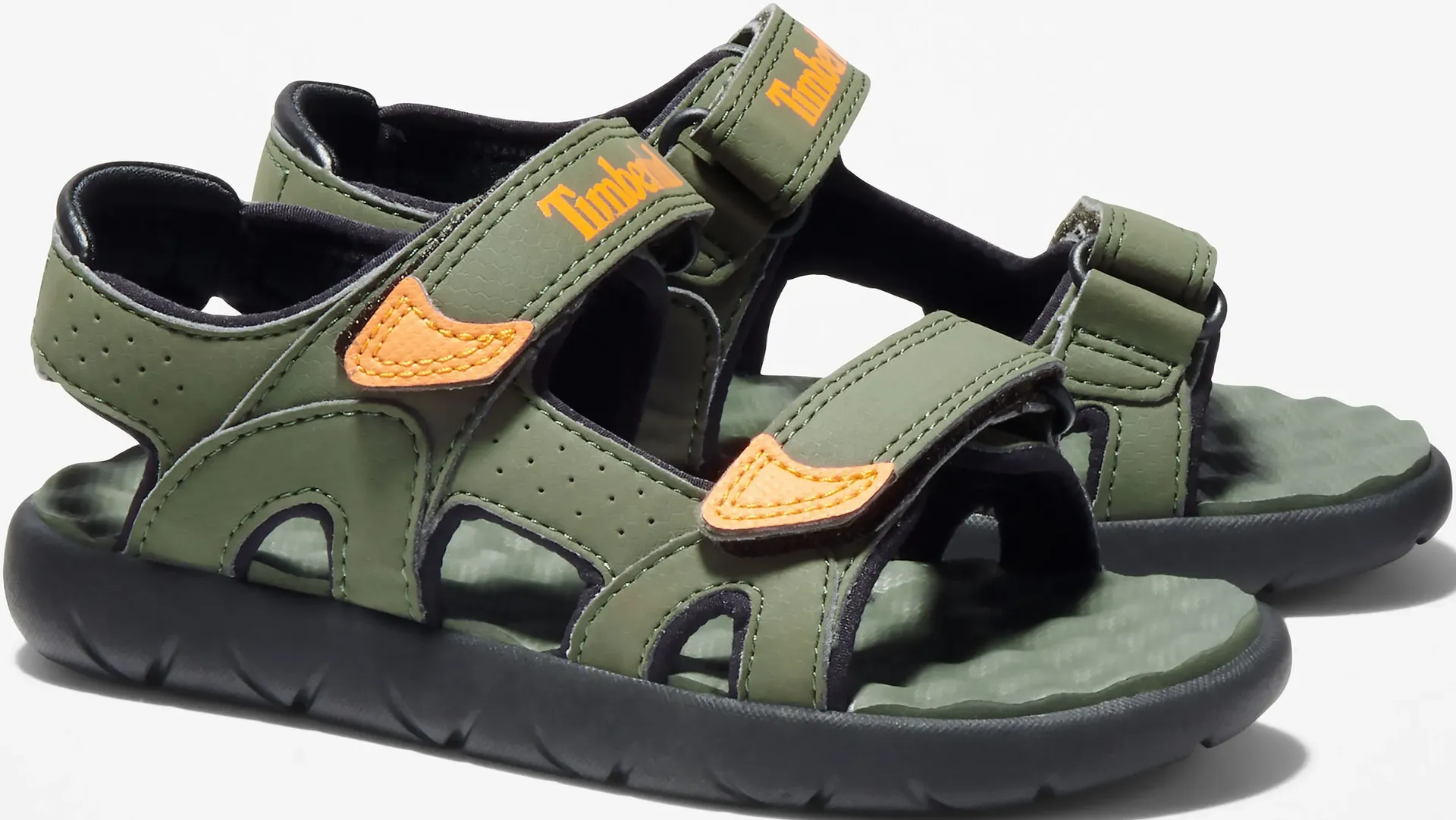 

Сандалии Timberland "Perkins Row 2 STRAP SANDAL", с застежкой-липучкой, хаки