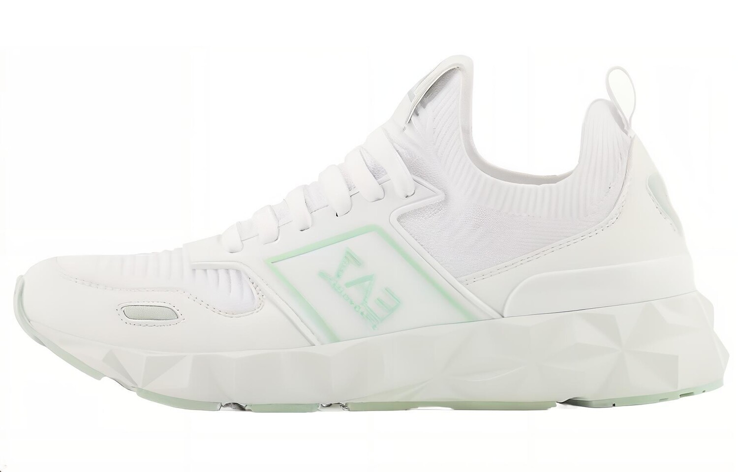 

Кроссовки EMPORIO ARMANI EA7 Lifestyle Shoes Unisex Low-top White, белый