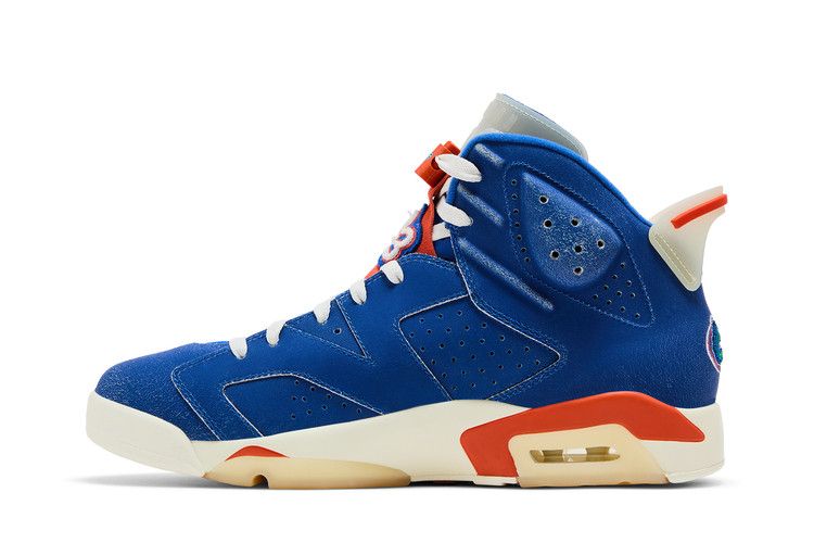 Кроссовки Air Jordan Air Jordan 6 Retro 'Florida Gators' PE, синий — фото 4
