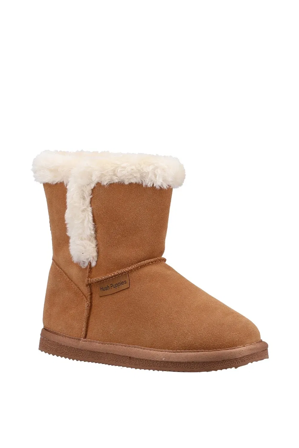 Слипперы-ботильоны Hush Puppies, бежевый