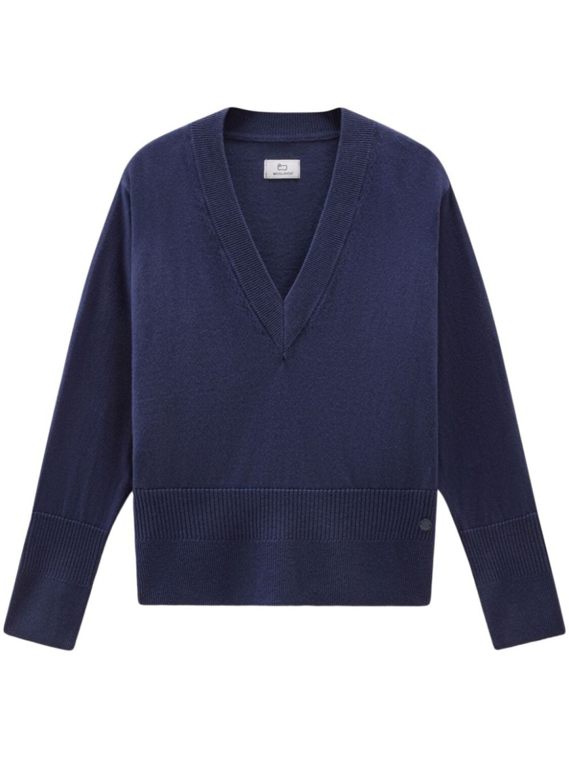 

Woolrich джемпер с V-образным вырезом, синий