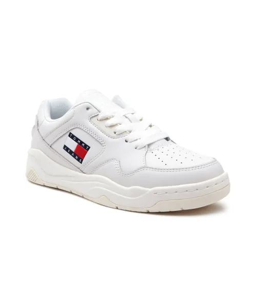Новые баскетбольные кожаные кроссовки Tommy Jeans, белый