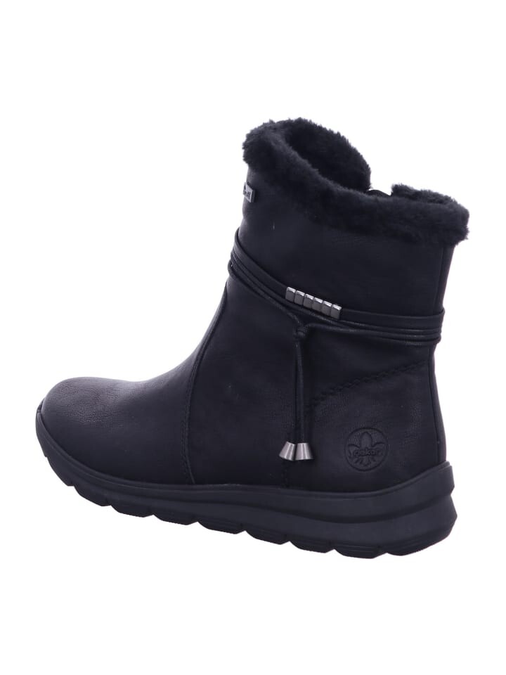 Сапоги rieker Damen Winterschuhe warm, черный — фото 3