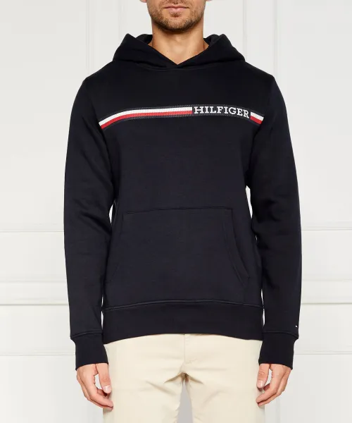 

Толстовка с полосками на груди Regular fit Tommy Hilfiger, синий
