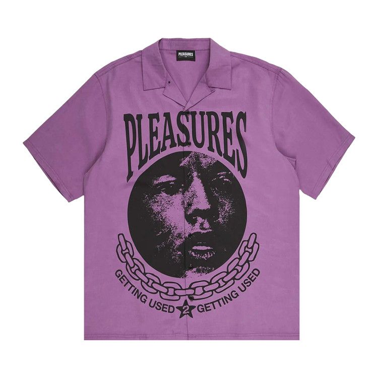 

Топ Pleasures Used Button Down, Purple