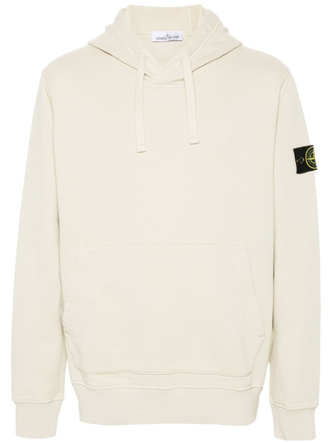 

Stone Island худи с нашивкой Compass, нейтральный цвет