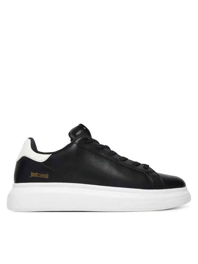 Just Cavalli Кроссовки 80QA3SBG ZPC20 черные