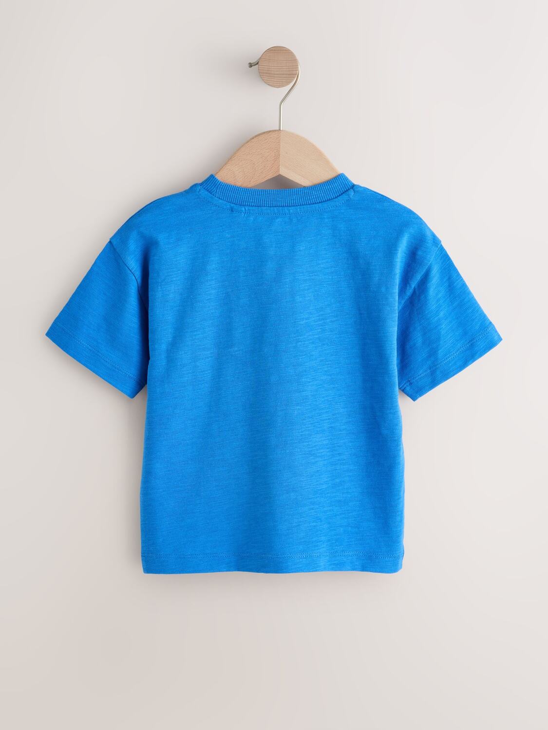 Next Футболка в цветах Royal Blue, Red, Off White — фото 2