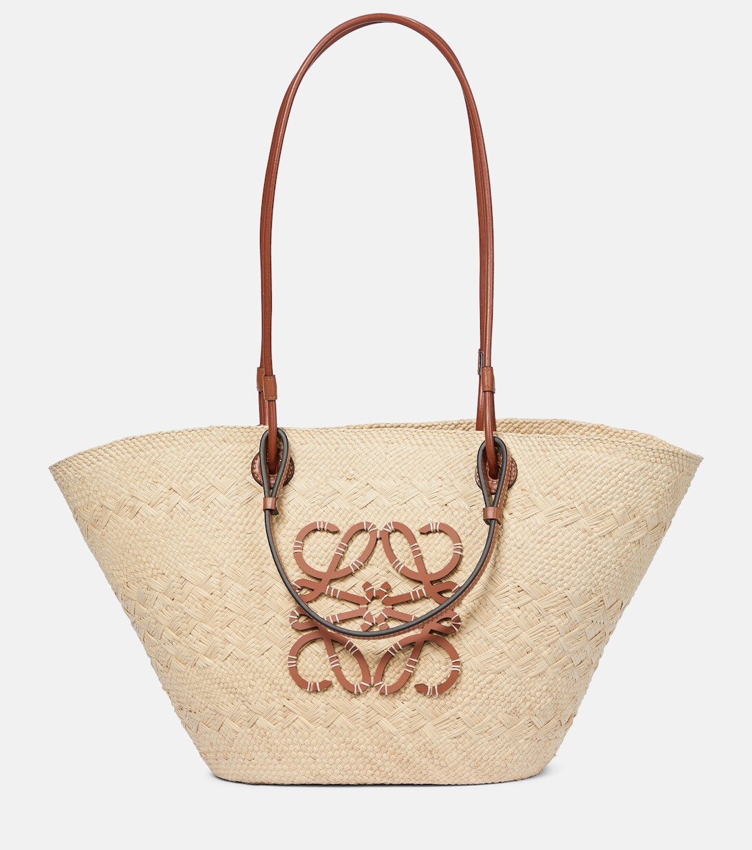 

Сумка-корзина Paula's Ibiza Anagram Loewe, бежевый