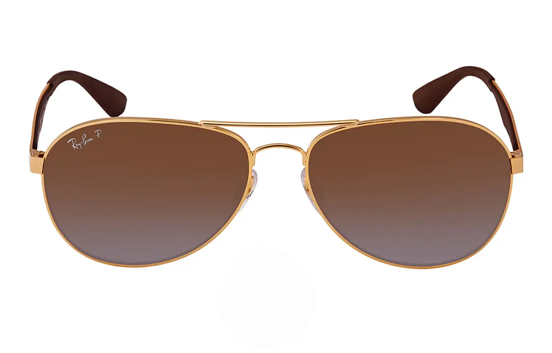 

RayBan Авиаторские солнцезащитные очки Metal Unisex Gold, Gold