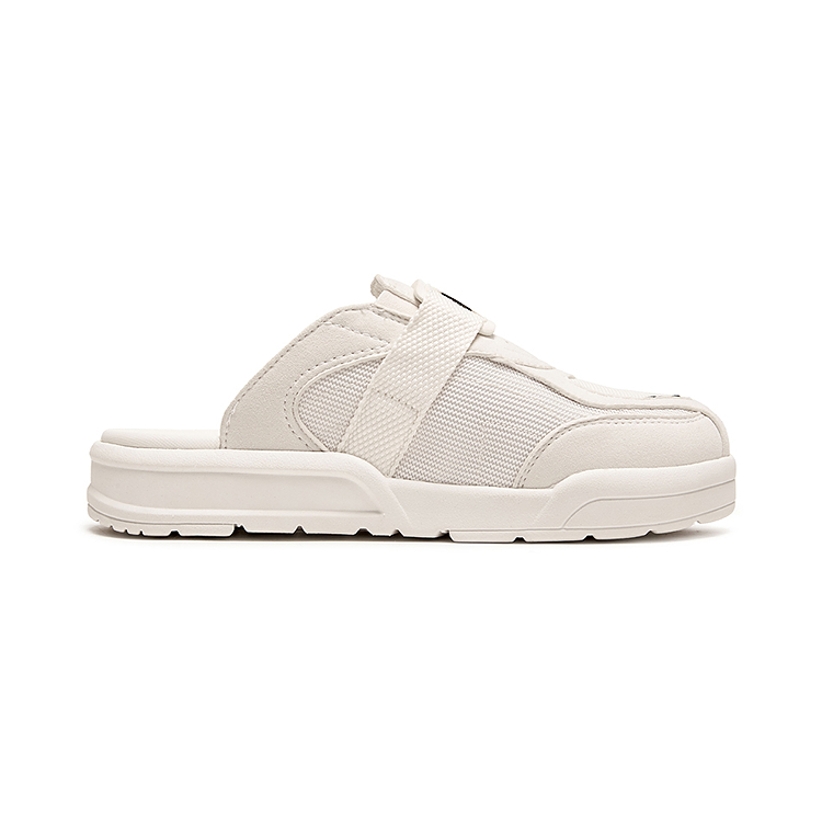 Champion Закрытые тапочки Unisex Milk White/Black — фото 2