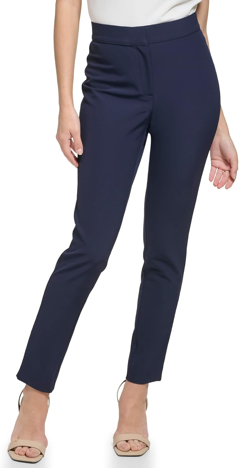 

Женские облегающие брюки Calvin Klein с эластичной подошвой и плоским передом, Twilight