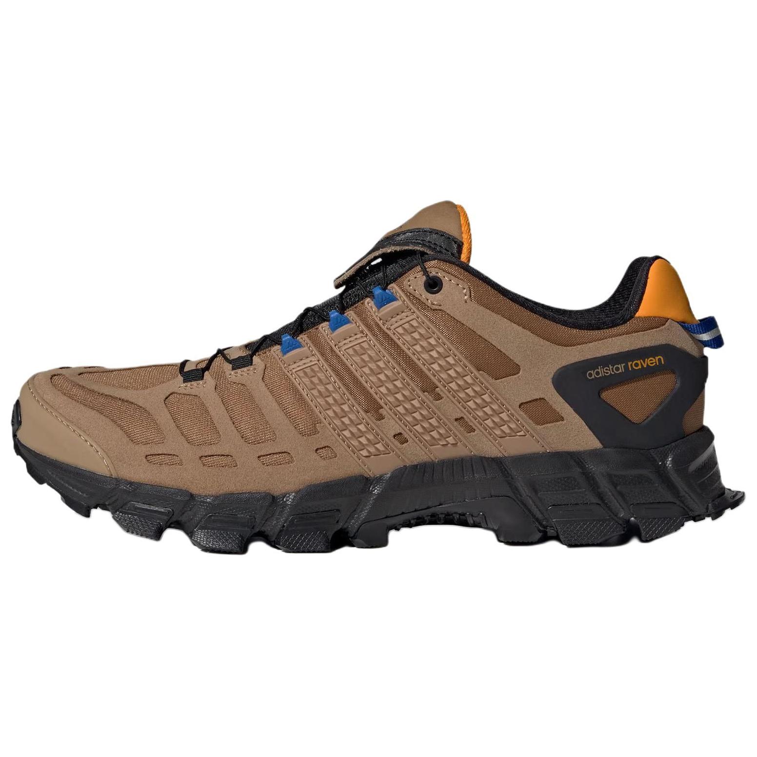 

Антискользящие износостойкие низкие уличные кроссовки мужские коричневые Adidas