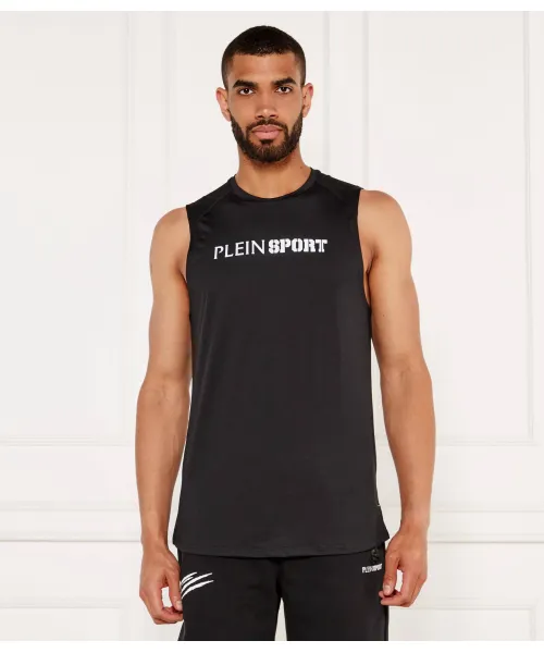 

Майка Regular fit Plein Sport, черный