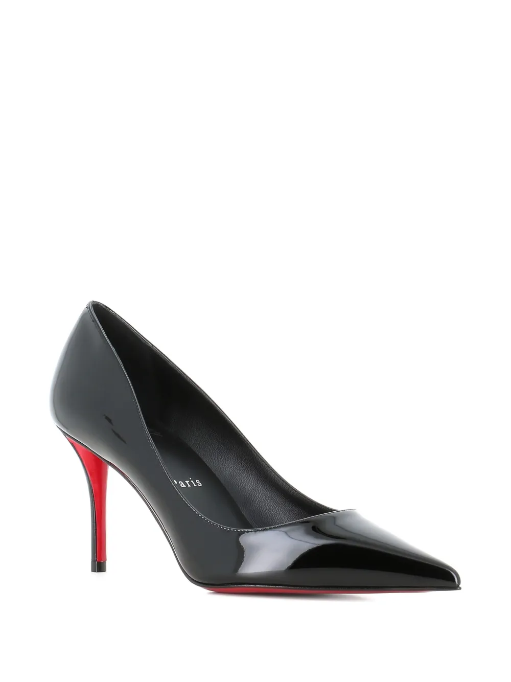 Лакированные туфли Miss Z 80 с заостренным носком Christian Louboutin, черный — фото 2