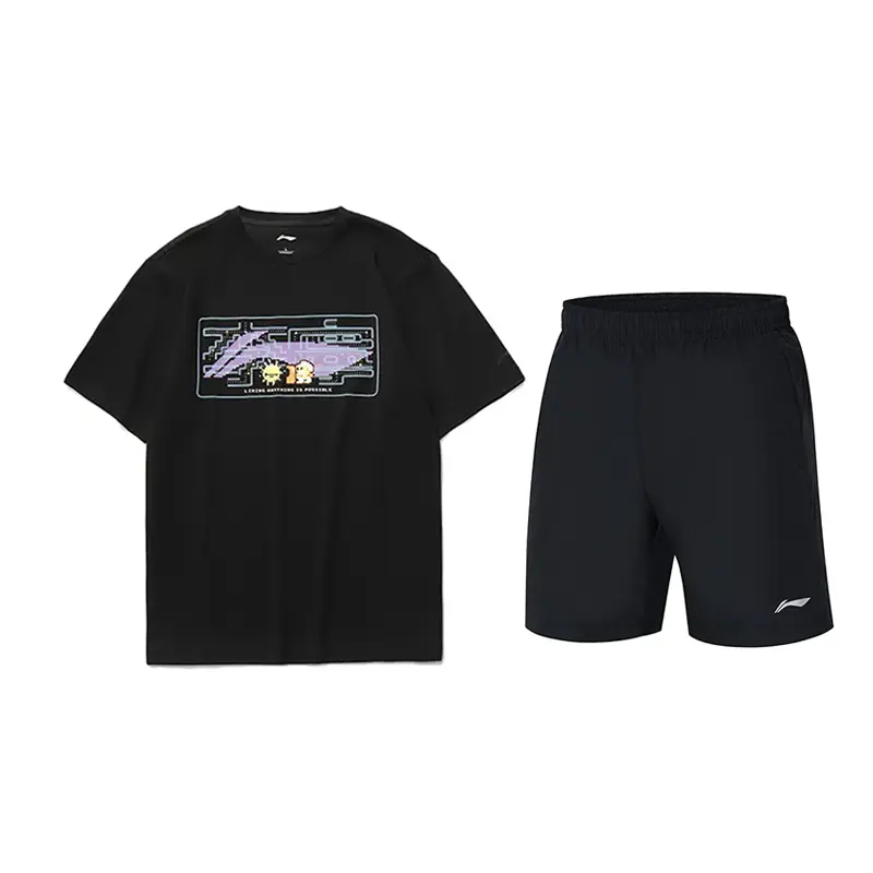 

LINING Повседневная спортивная одежда унисекс черная