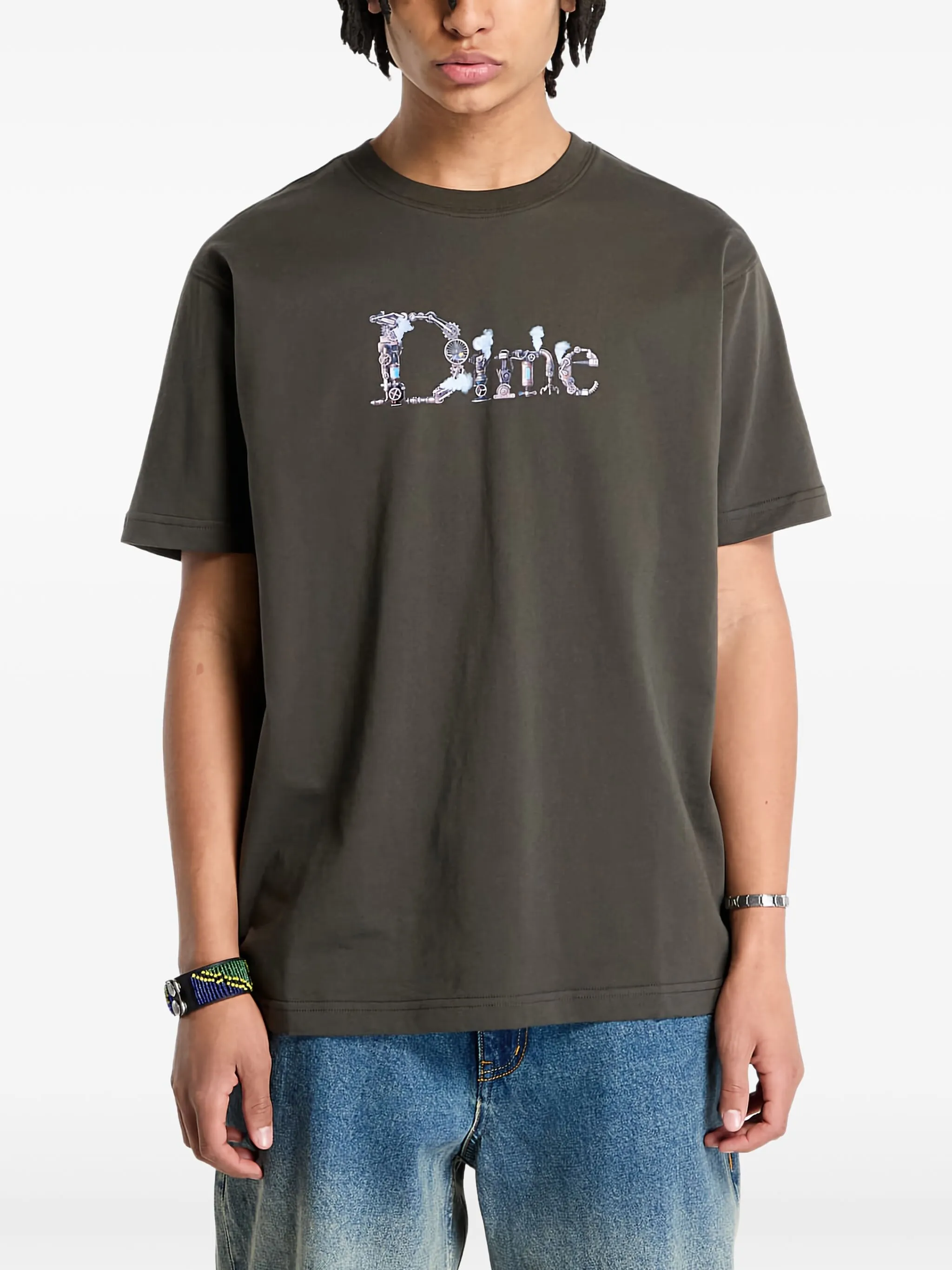 

Хлопковая футболка Dime, серый