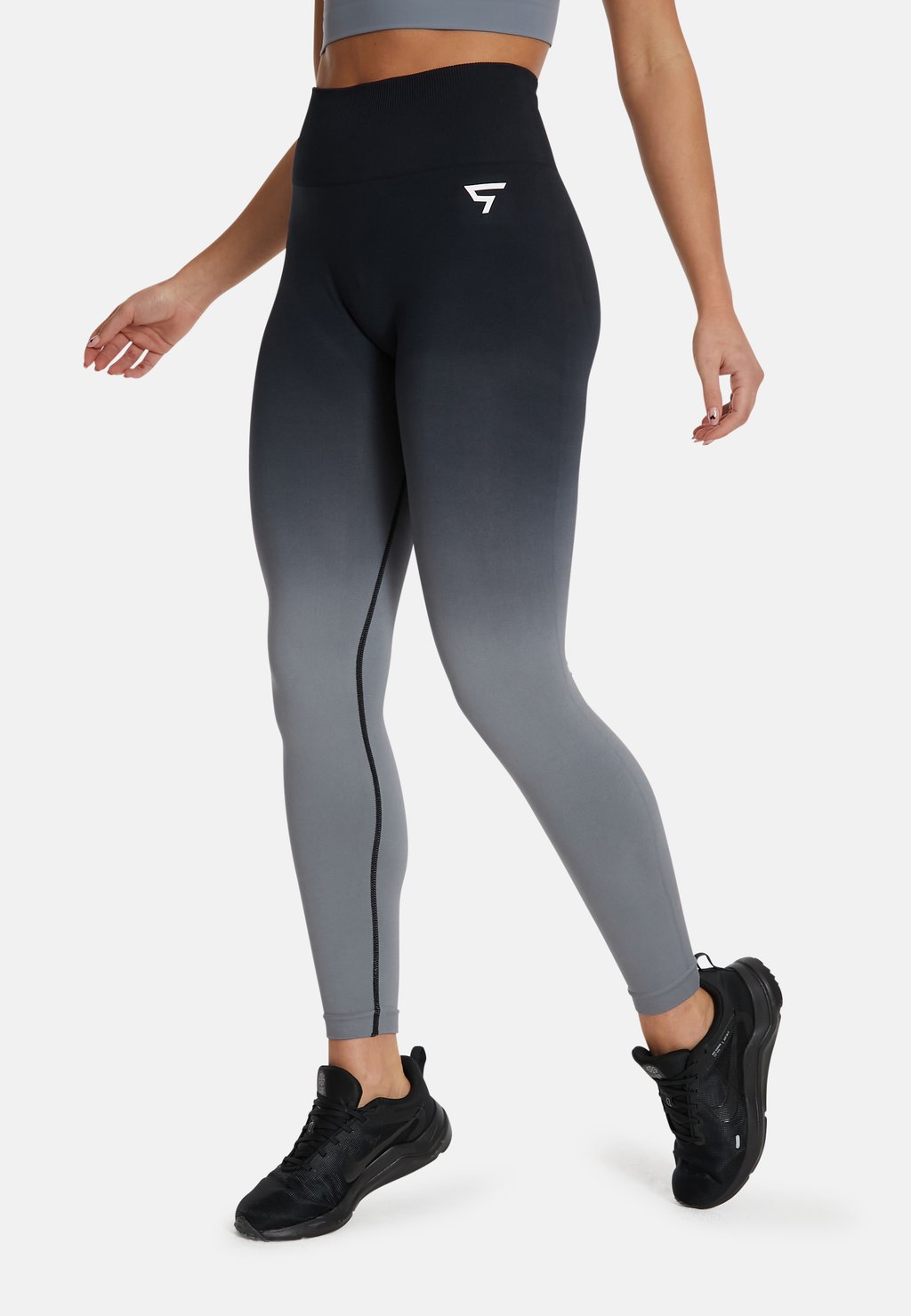 

Тайтсы HIGH WAIST SQUATPROOF, светло-серый