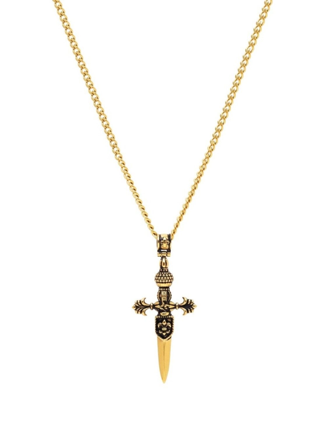 

Ожерелье с кинжалом Nialaya Jewelry, золотой