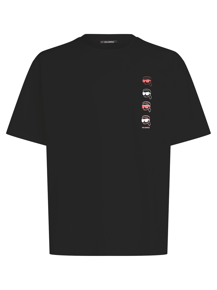 

Рубашка Karl Lagerfeld Ikon Fusion, черный