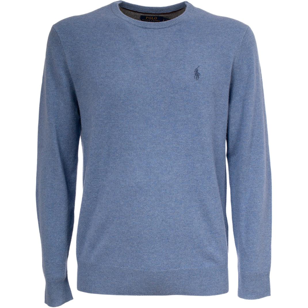 

Свитер мужской синий Polo Ralph Lauren