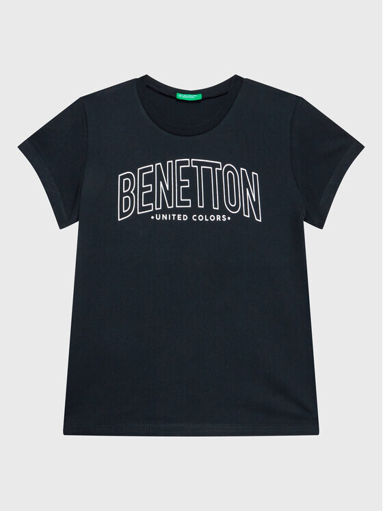 

Футболка стандартного кроя United Colors Of Benetton, черный