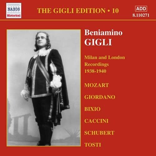 

CD диск Gigli, B.: Gigli Edition 10