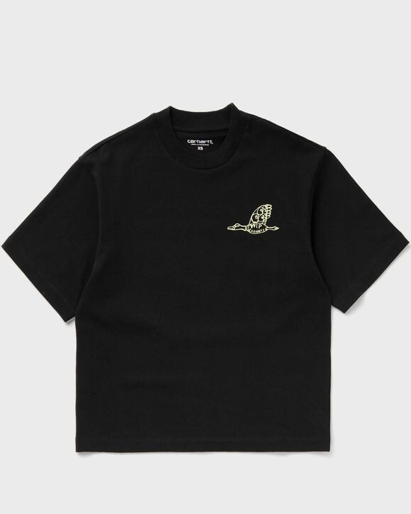 

Топ Carhartt Wip Wmns S/S Kainosho Tee, цвет black / arctic lime